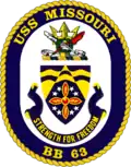 Embleem USS Missouri