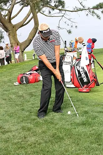 Chopra tijdens de US Open 2008