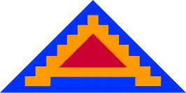 Insigne van het Amerikaanse 7e Leger