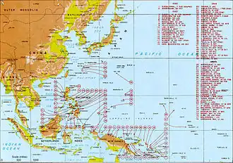 Geallieerde landingen in de Grote Oceaan, 1942–1945