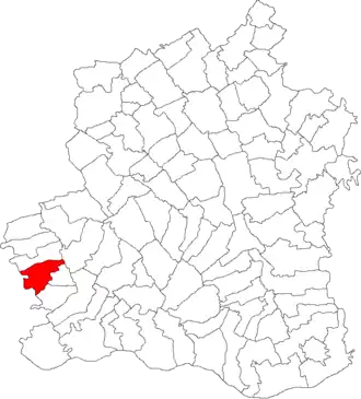 Kaart van Uda-Clocociov