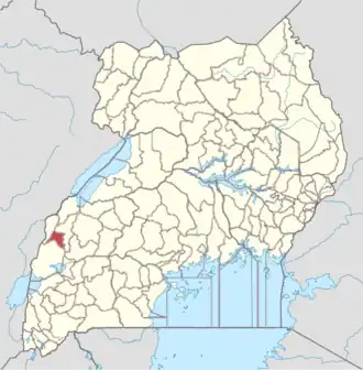 Kaart van Bunyangabu