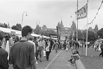 Uitmarkt 1988 op het Museumplein.