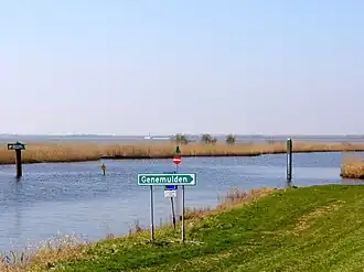 Uitmonding van de Goot en de Veneriete in het Zwarte Meer