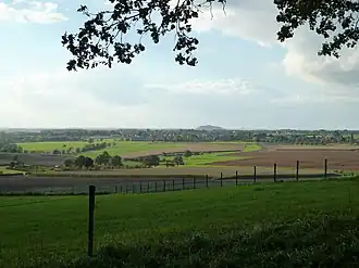 Uitzicht vanaf de Banholterheide