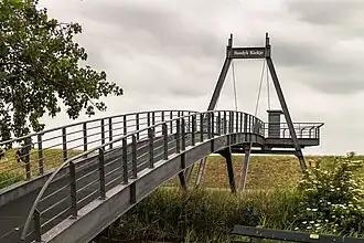 Uitzichtpunt Seedyk Kiekje aan de Liemerige Wei ten zuiden van Oudemirdum