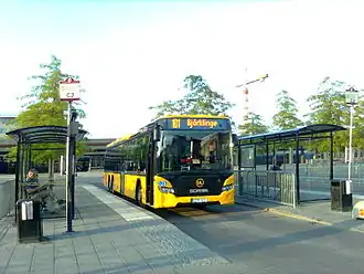 Upplands Lokaltrafik 15 m bus te Uppsala