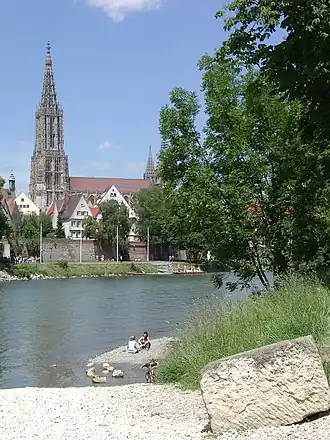 Ulmer Münster en de Donau