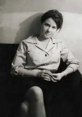 Ulrike Meinhof rond 1964