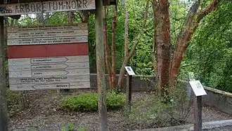 Deel van het Arboretum Norr