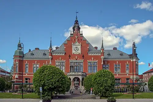 Het oude stadhuis.
