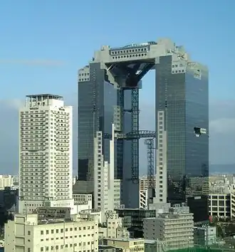 Het Umeda Sky Building in Osaka (Japan)