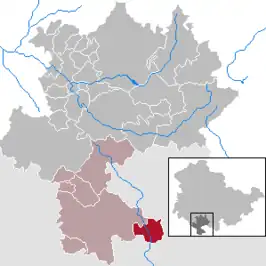 Kaart van Ummerstadt