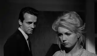 Peter Baldwin en Mylène Demongeot in Un amore a Roma