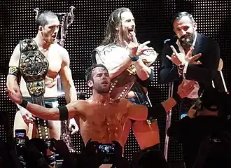 De formatie in april 2018