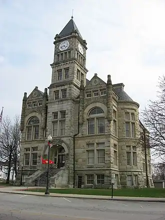 De Union County Courthouse in Liberty