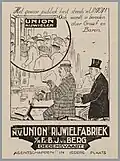 Reclame voor Union Rijwielfabriek