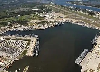 Naval Station Mayport in 2009