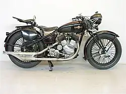 De Universal 680 uit 1939 had een eigen V-twin-motor.