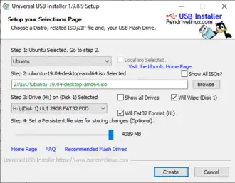 Universal USB Installer