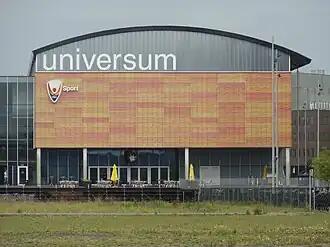 Sporthal Universum, de locatie van het toernooi