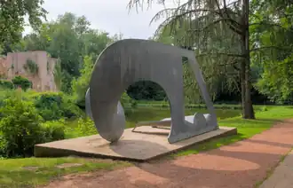 Untitled sculpture in Prinsenbos (Grimbergen)