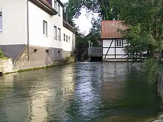 Upsprunge, watermolen op de Heder "Buckemühle"