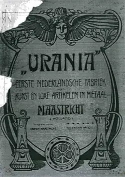 Omslag catalogus Urania