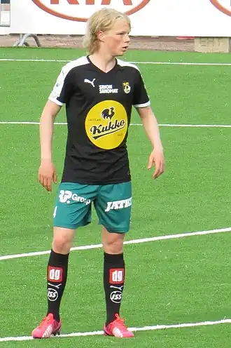 Nissilä in 2015 als speler van KuPS Kuopio