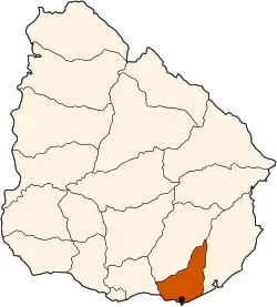 Locatie van Maldonado