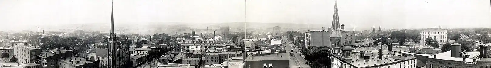 Panorama van Utica, 1909