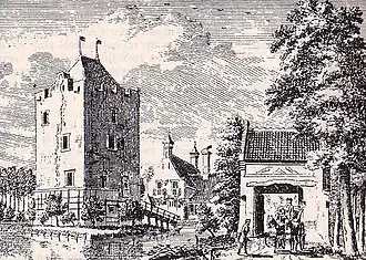 17e-eeuwse afbeelding van Lunenburg door Jan de Beijer