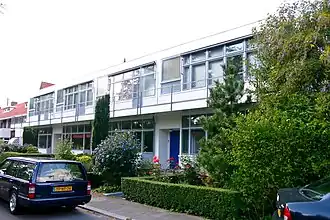 Rietveldwoningen aan de Robert Schumannstraat