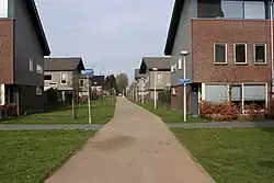 Het Johanniterpad (t.h.v. de Koolwitjeslaan)