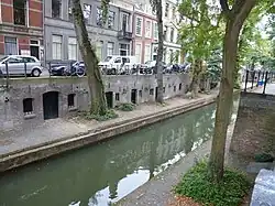 Deel van de Nieuwegracht ter hoogte van nummer 30