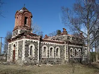 Voormalige Russisch-orthodoxe kerk in Kõmsi