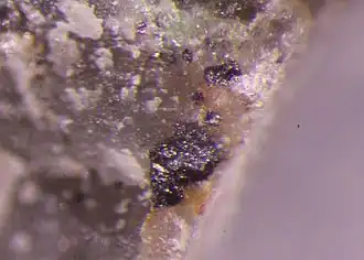 Uytenbogaardtiet van de New Bullfrogmijn, Nye, Nevada, Verenigde Staten.