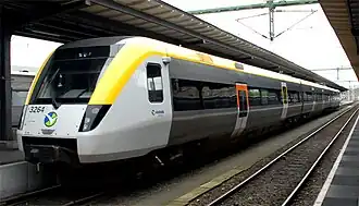 Västtrafik X 53-3: 3264 op 26 juli 2007 te Göteborg Centraal Station