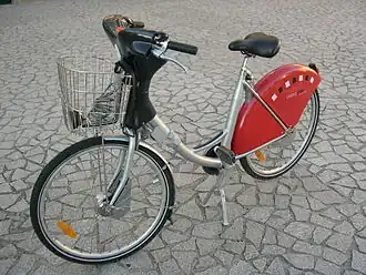 Een Vélo'v fiets