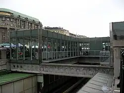 De westelijke toegang.