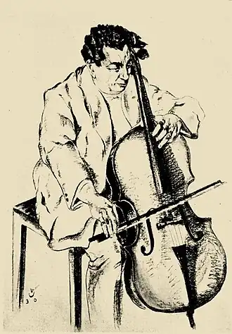 Marix Loevensohn door V.E. van Uytvanck, 1930