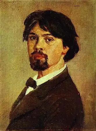 Zelfportret, 1879, Tretjakovgalerij, Moskou