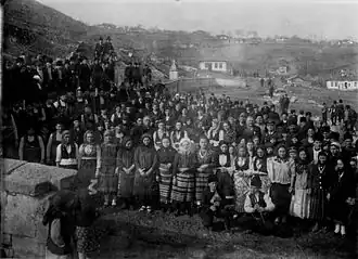 De bevolking van Kajnardzja in 1941