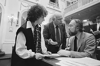 Wijnie Jabaaij, Joop den Uyl en David van Ooijen (1981)