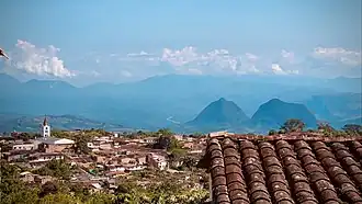 Uitzicht op Valparaíso