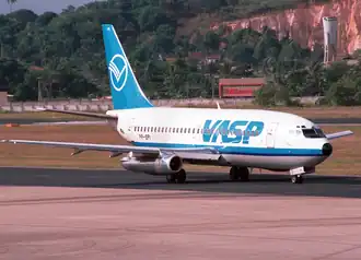 Boeing 737-200 Advanced van VASP in 1998