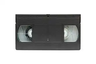 Uiterlijk van een VHS-cassette