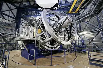 VISTA, een telescoop op Paranal