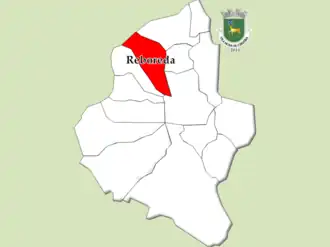 Kaart van Reboreda