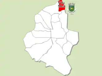 Kaart van Vila Meã